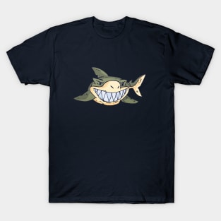 Cute Shark Cartoon T-Shirt